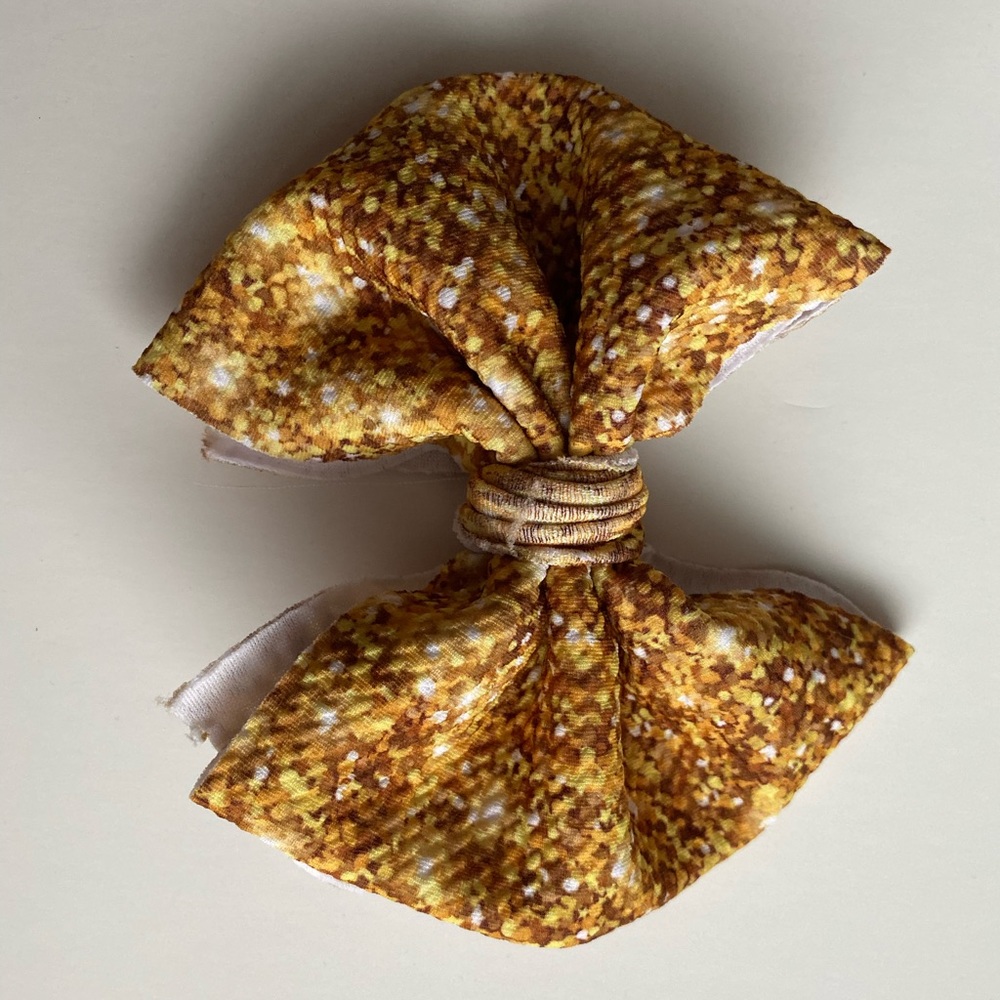 Gold glitter nylon